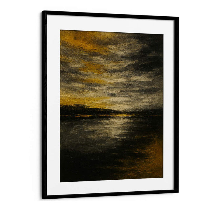 TWILIGHT DRIFT , EXPRESSIONISM PAINTINGS