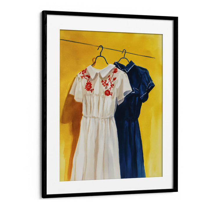 TWO DRESSES , FASHION POSTERS