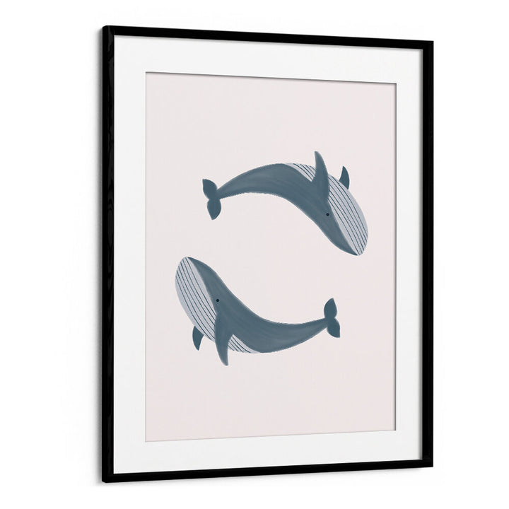 TWO WHALES , KIDS ROOM PAINTINGS