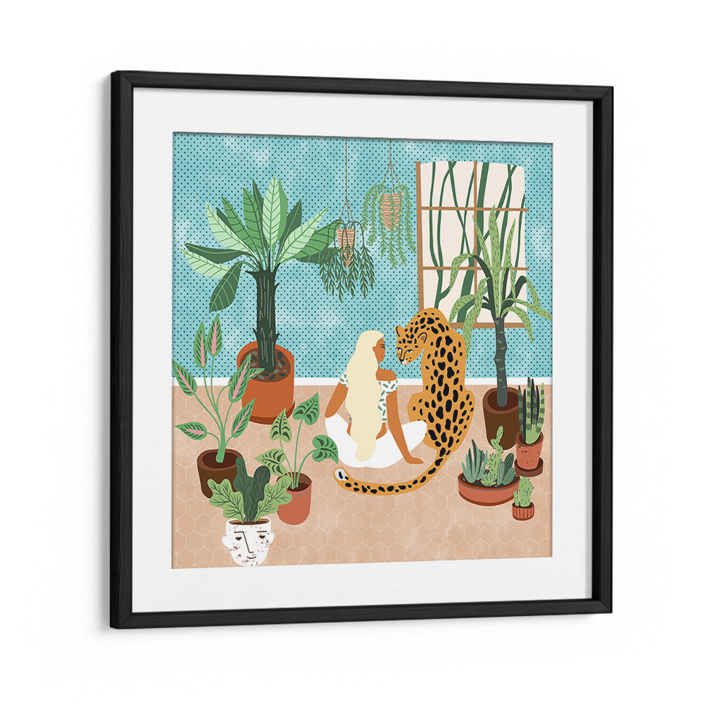 URBAN JUNGLE , BOHO ART PAINTINGS