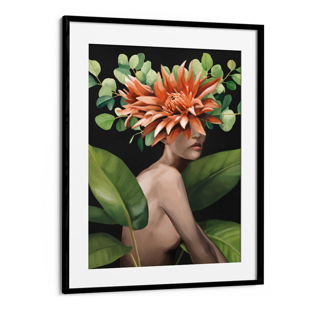 VEILED BY BLOOM, SURREAL ART PRINTS