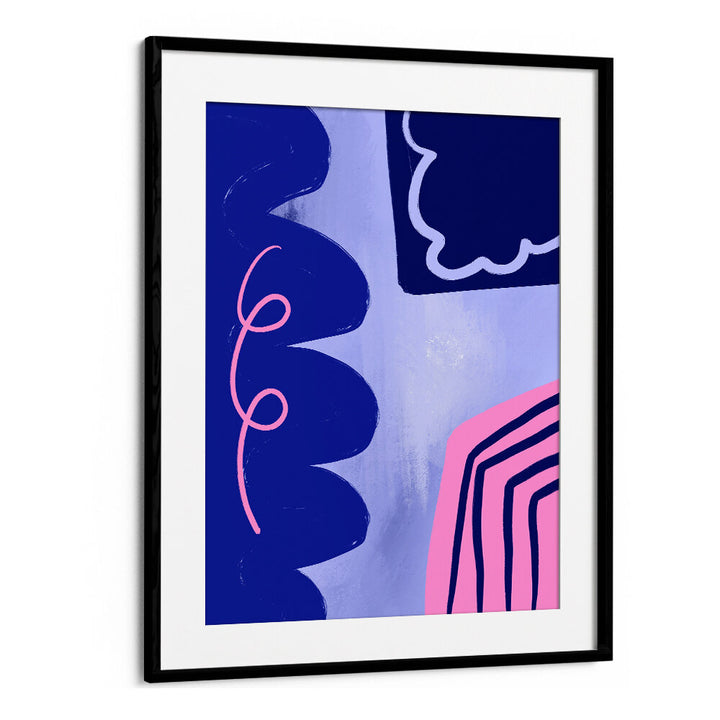 VIBRANT CURVES FLOW , ABSTRACT PAINTINGS