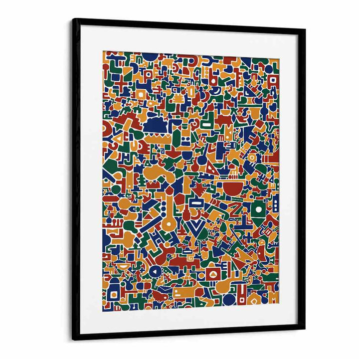 VIBRANT GEOMETRIC PUZZLE