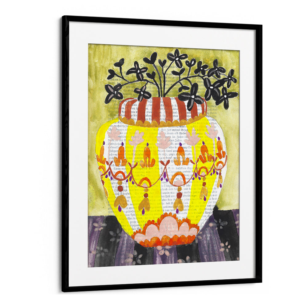 VIBRANT STRIPED VASE