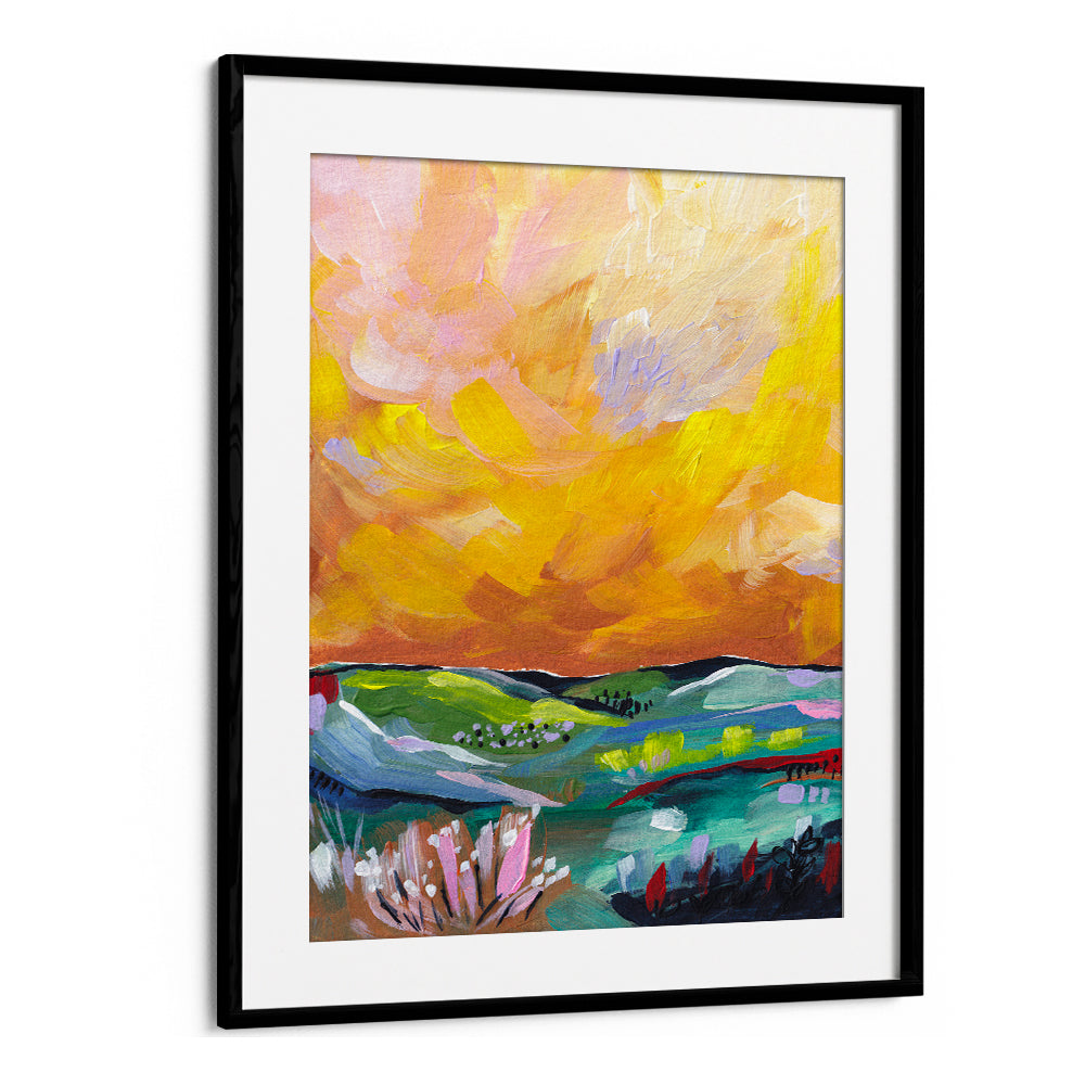 VIBRANT SUNSET LANDSCAPE