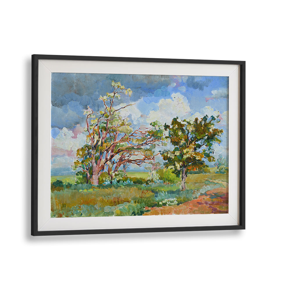 VIBRANT TREES RURAL LANDSCAPE