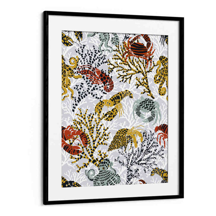 Vibrant Coral Reef, Beach Paintings showcase colorful sea life and coral, perfect for a coastal home decor.