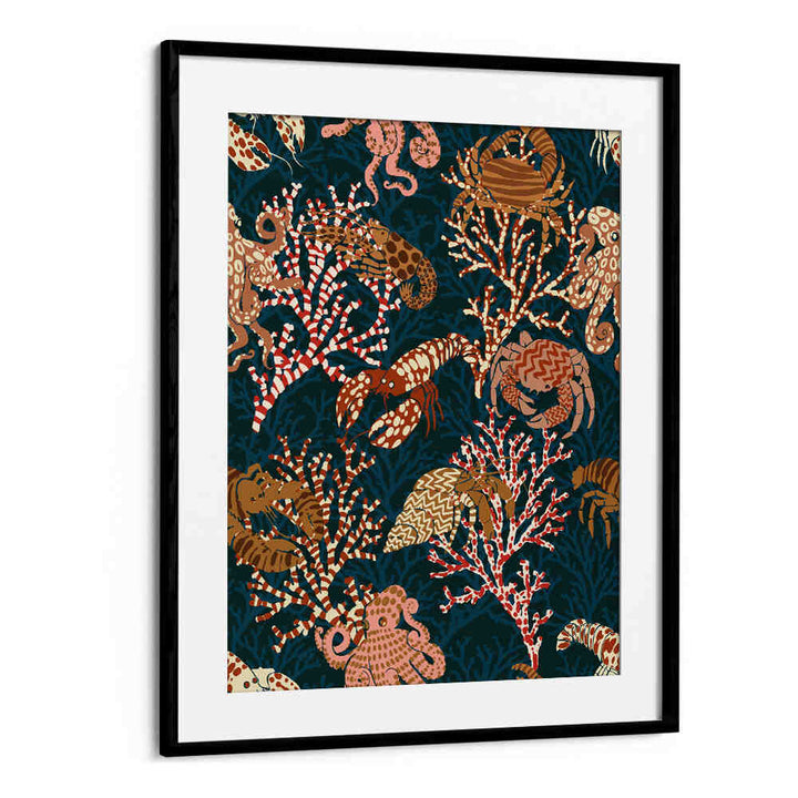 Vibrant CORAL REEF I, BEACH PAINTINGS showcase ocean life, perfect for enhancing your coastal decor.