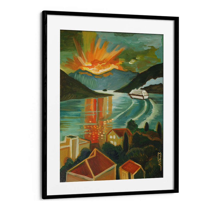 VIEW FROM THE WINDOW , RETRO ART