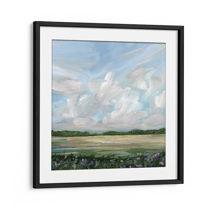 Discover the enchanting landscape painting, WIND & WILDFLOWERS, capturing nature's beauty and vibrant blooms.