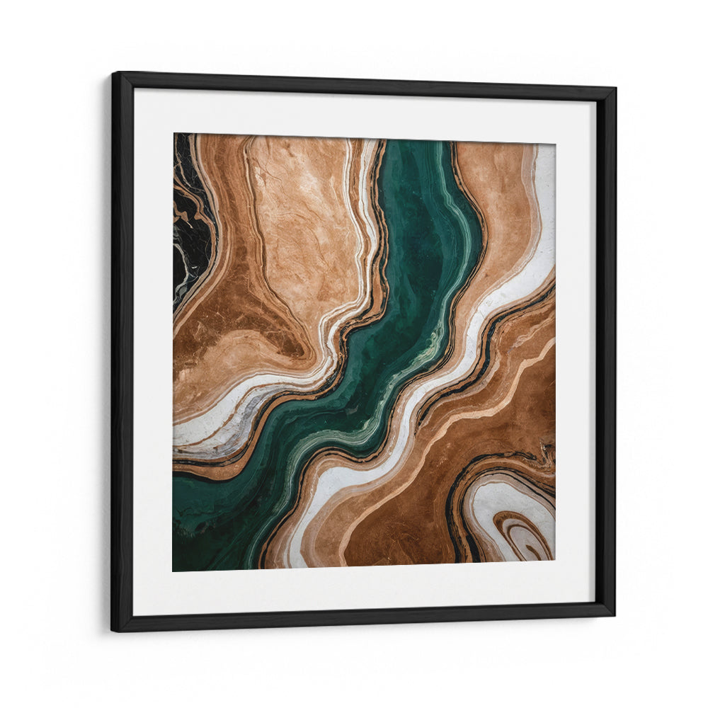 WAVY PATTERNS IN EARTH, ABSTRACT PAINTINGS showcase organic elegance, perfect for enhancing home décor.
