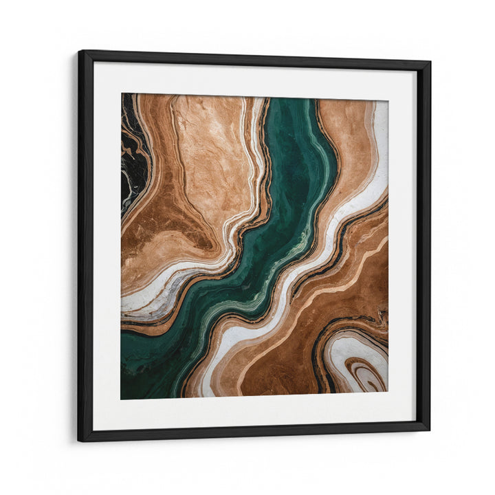 WAVY PATTERNS IN EARTH, ABSTRACT PAINTINGS showcase organic elegance, perfect for enhancing home décor.