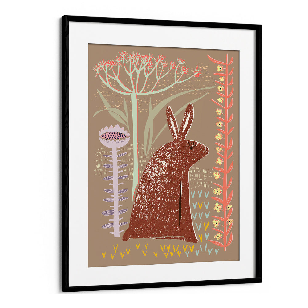 WHIMSICAL WOODLAND RABBIT