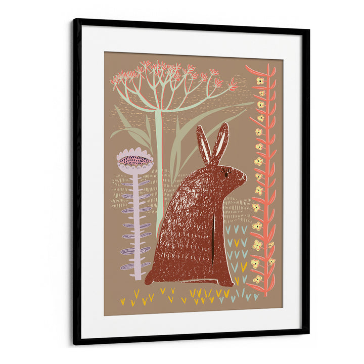 WHIMSICAL WOODLAND RABBIT