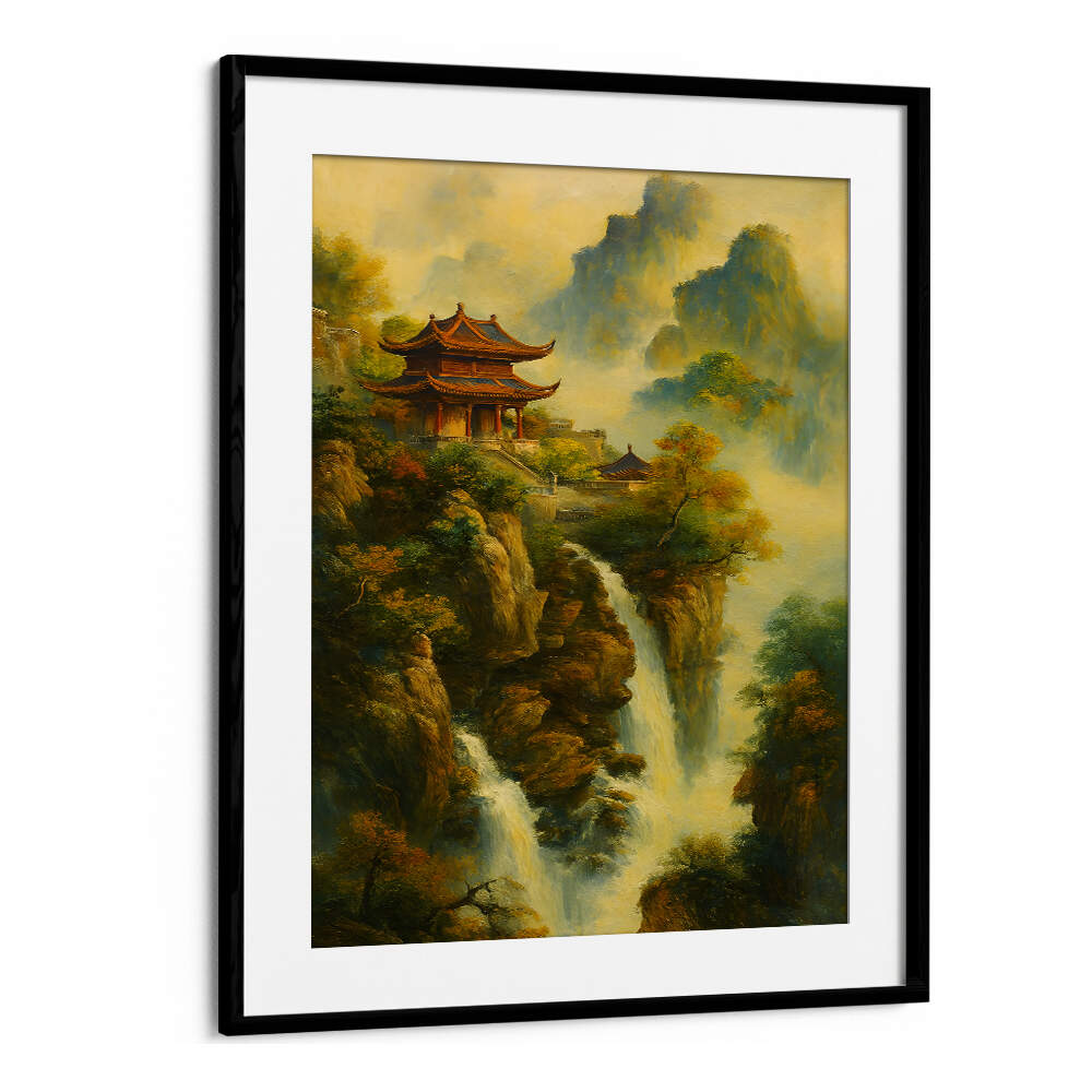 WHISPERS OF THE SACRED PEAK , EXPRESSIONISM PAINTINGS