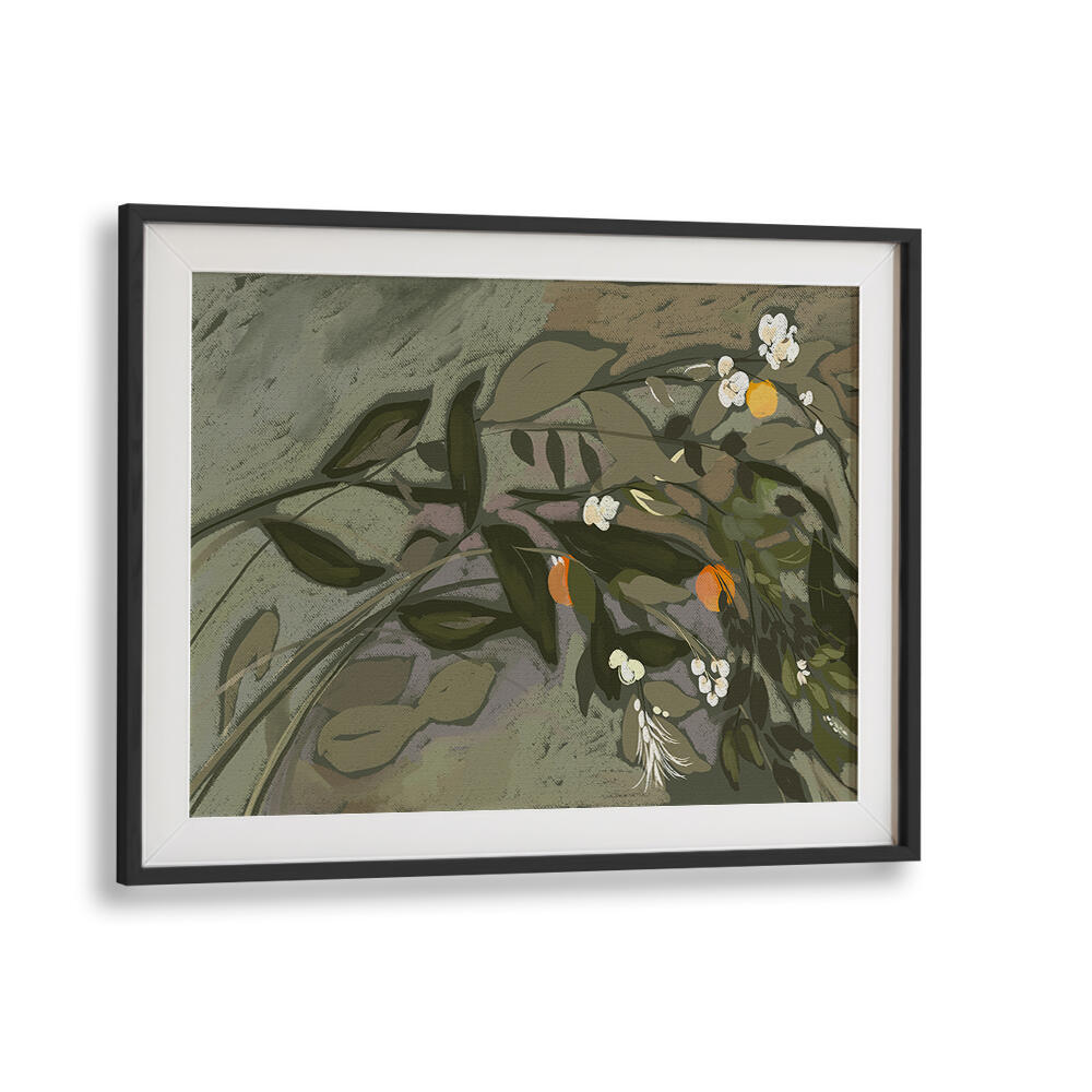 WHISPERS OF LEAVES , FLORAL FLOWER PAINTINGS