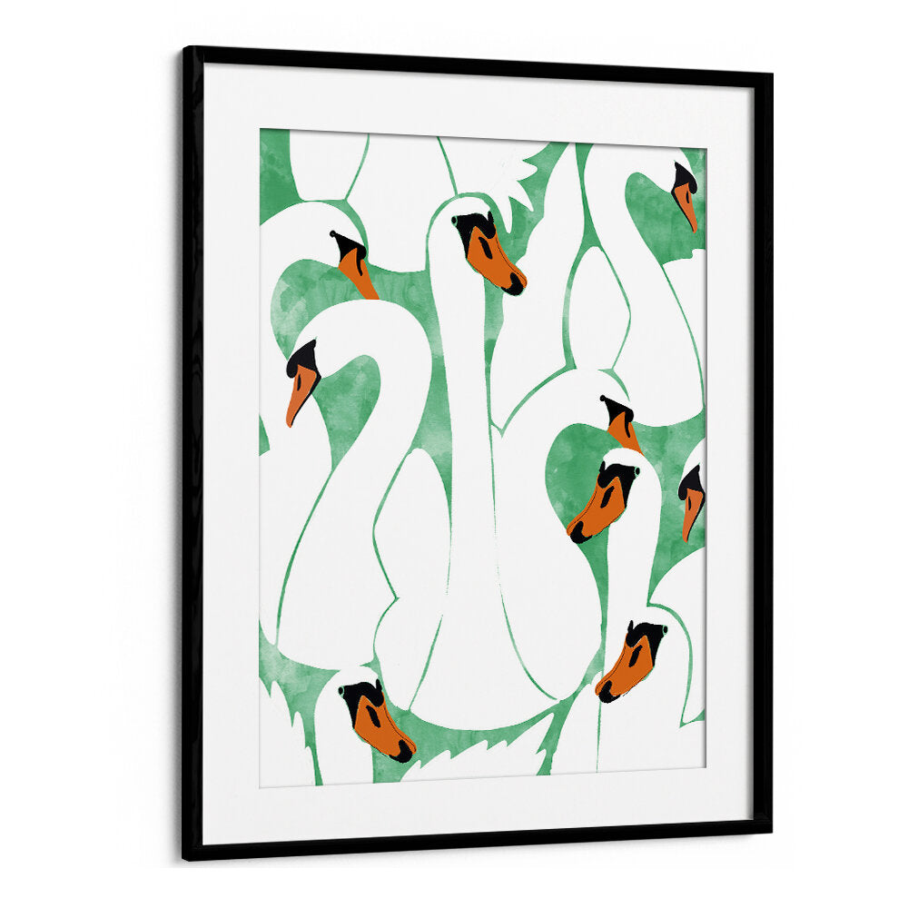 WHITE CALM , ANIMAL PAINTINGS