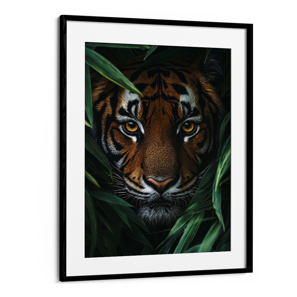 WILD TIGER I , ANIMAL PAINTINGS