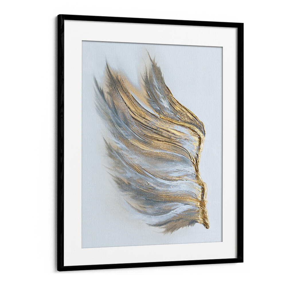 WING IN GOLD AND WHITE , FASHION POSTERS