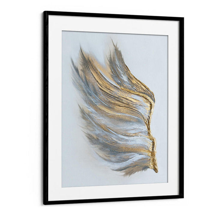 WING IN GOLD AND WHITE , FASHION POSTERS