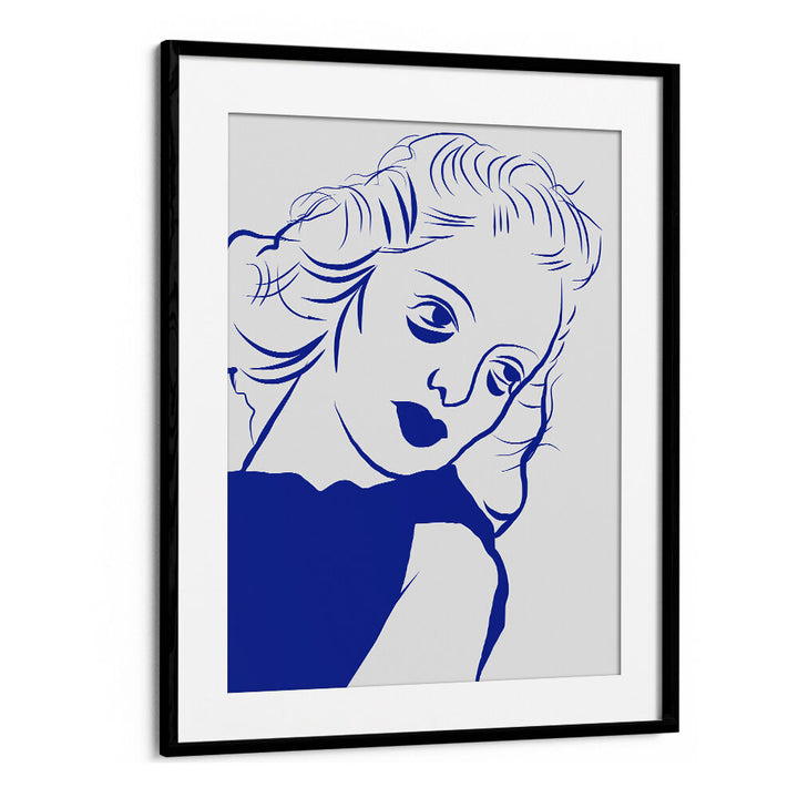 WOMAN FACE , PORTRAITS & FIGURATIVE ILLUSTRATIONS