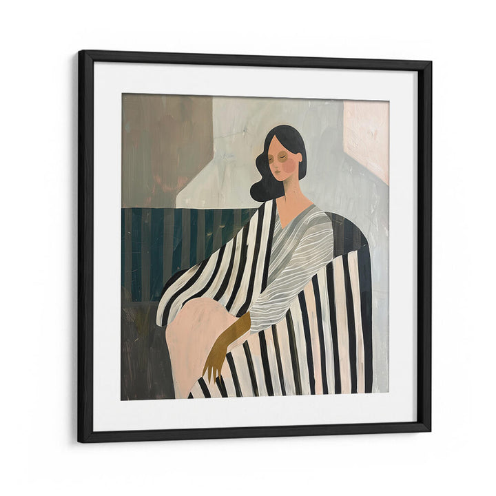 WOMAN IN RECLINE , PORTRAITS & FIGURATIVE ILLUSTRATIONS