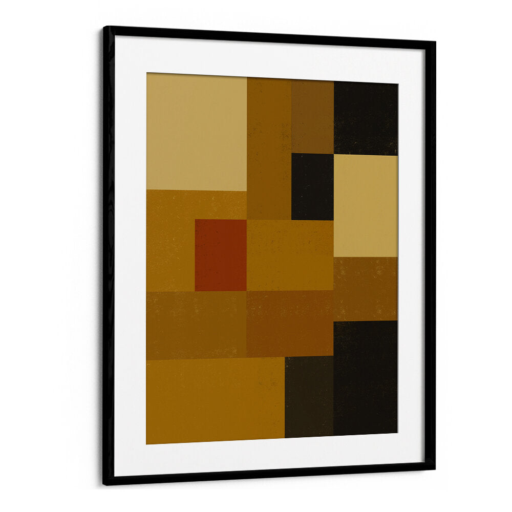 GEOMETRIC ABSTRACT EARTH TONE , GEOMETRIC ART PRINTS