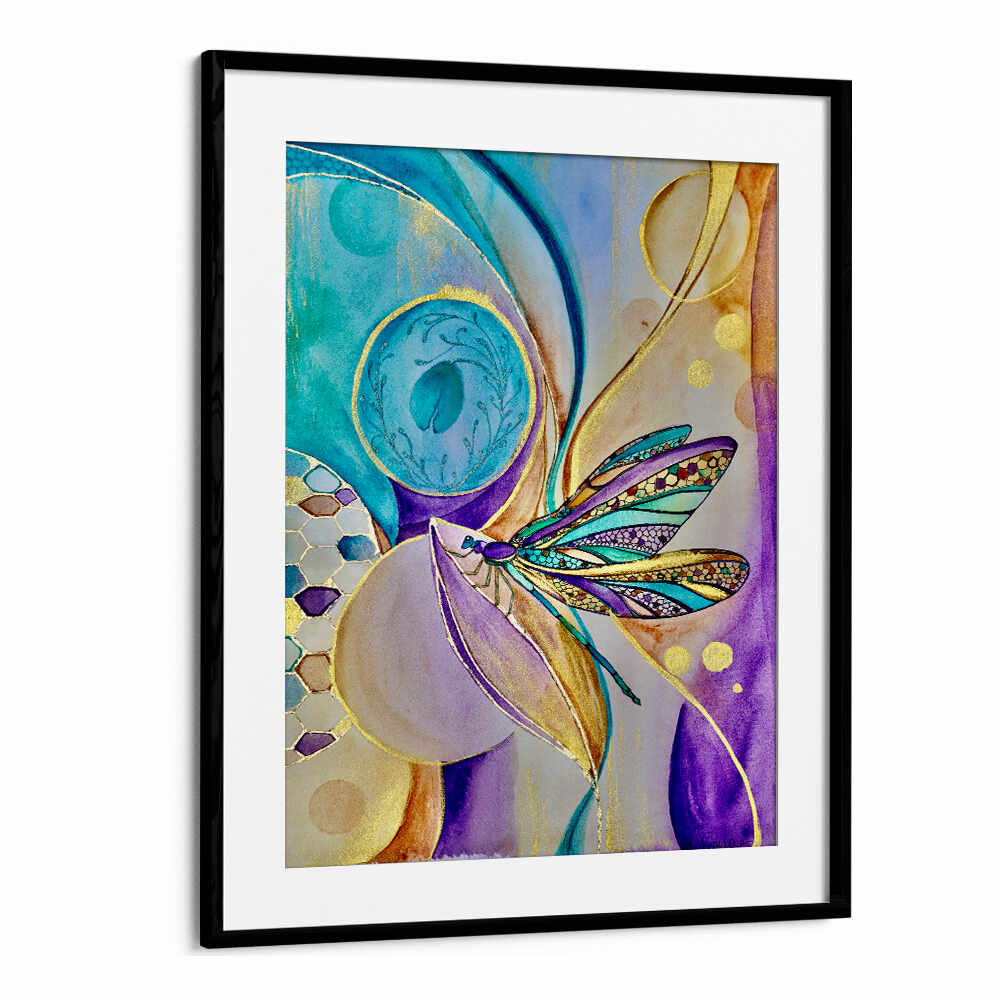 Vibrant ZEN DRAGONFLY, KIDS ROOM PAINTINGS set, perfect for transforming any child's room into a creative wonderland.