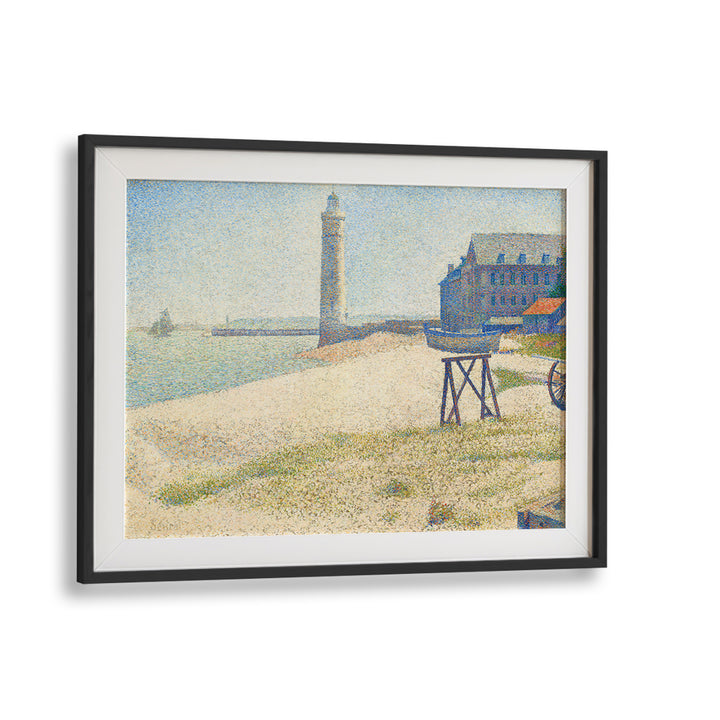 THE LIGHTHOUSE AT HONFLEUR II (1886)  , VINTAGE PAINTINGS