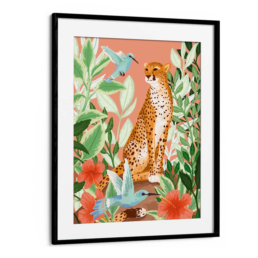 TROPIC CHEETAH BY GOED BLAUW, KIDS ROOM ART