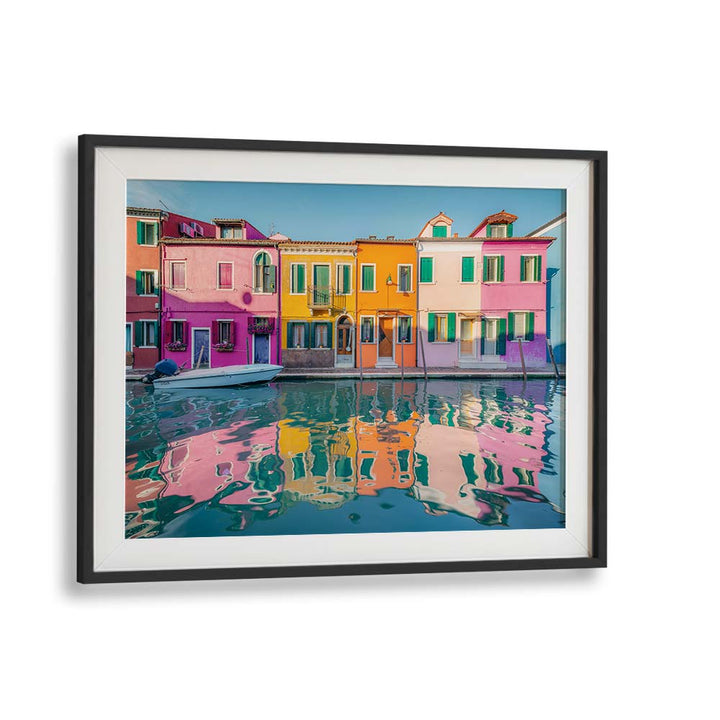 COLORED BURANO BY STEFAN HEFELE , LANDSCAPE PHOTO PRINTS