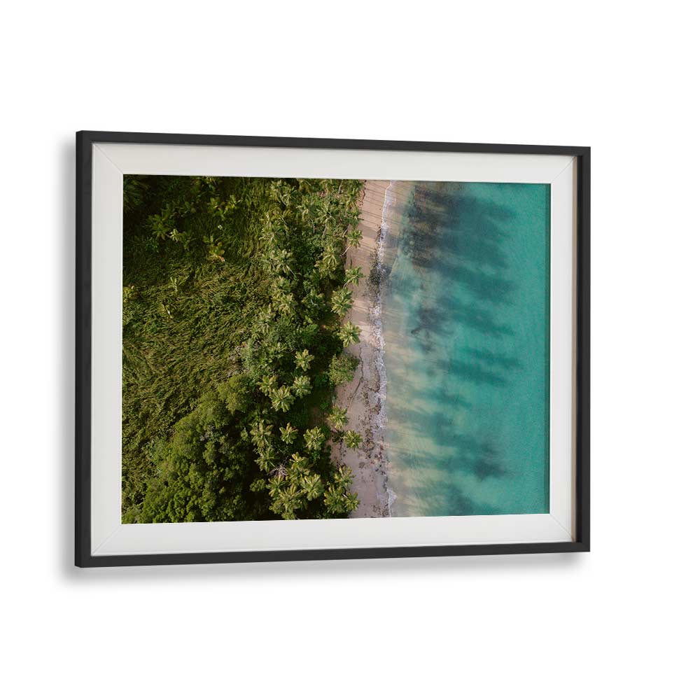 GREEN BEACH FROM ABOVE II , LANDSCAPE PHOTO PRINTS , LANDSCAPE PHOTOGRAPHY