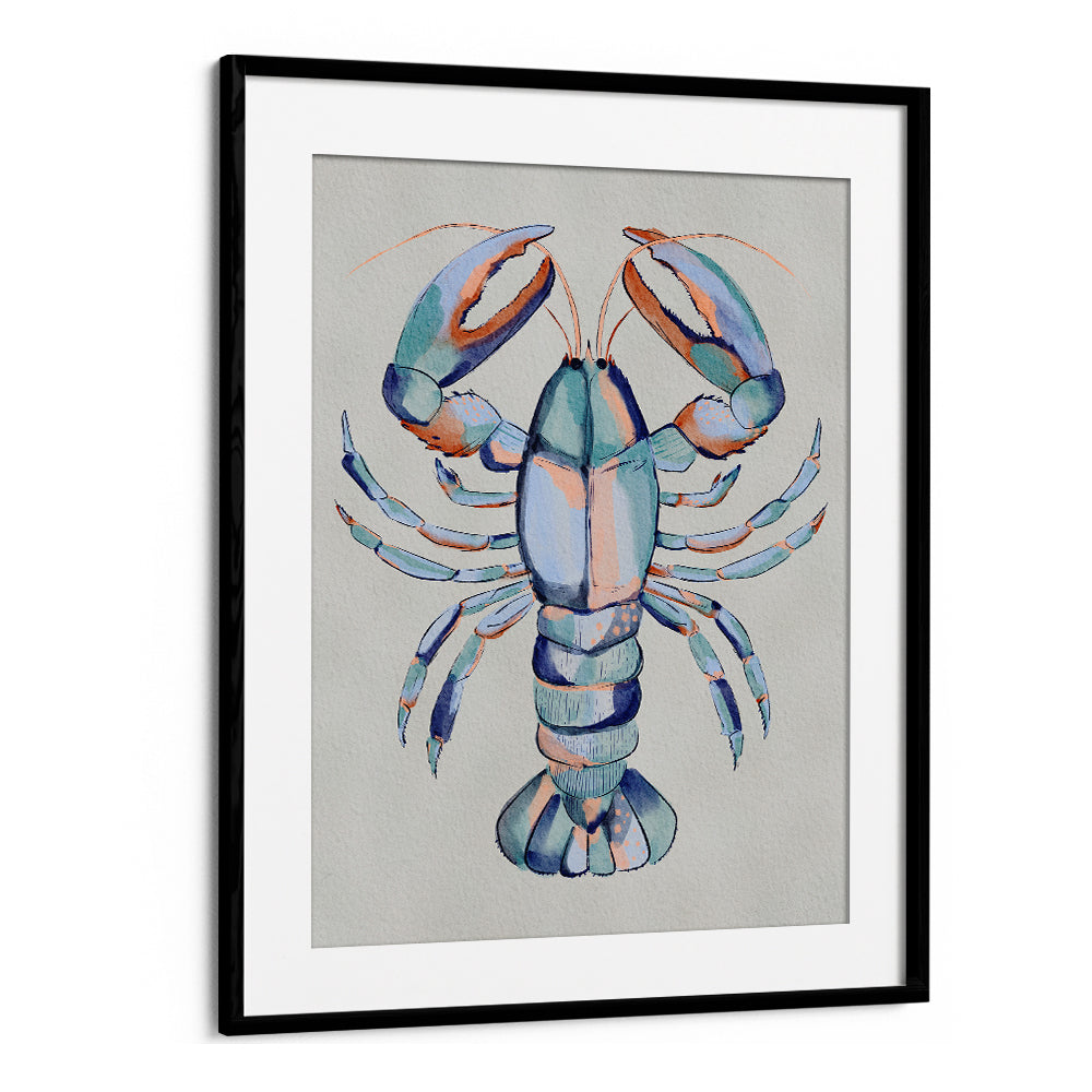 WATERCOLOR BLUE LOBSTER