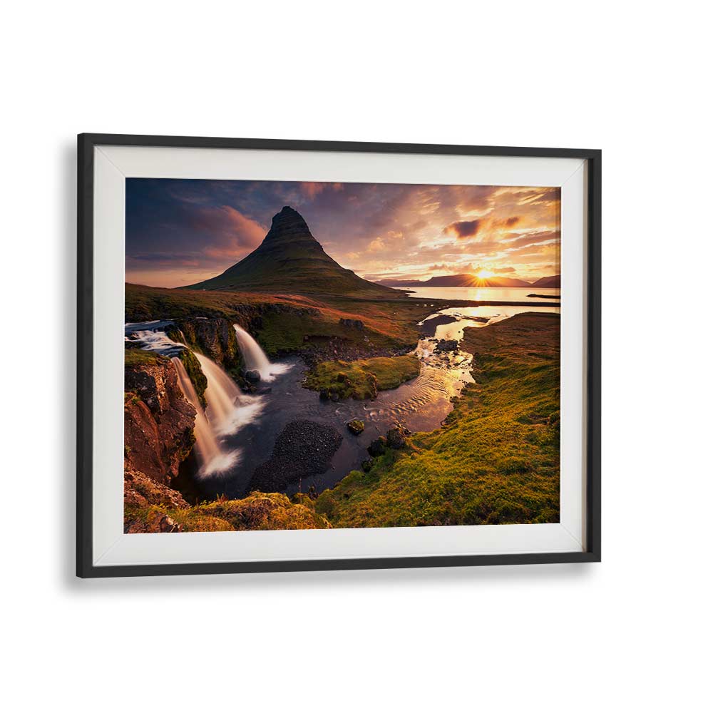 GOOD MORNING ICELAND BY STEFAN HEFELE , LANDSCAPE PHOTO PRINTS