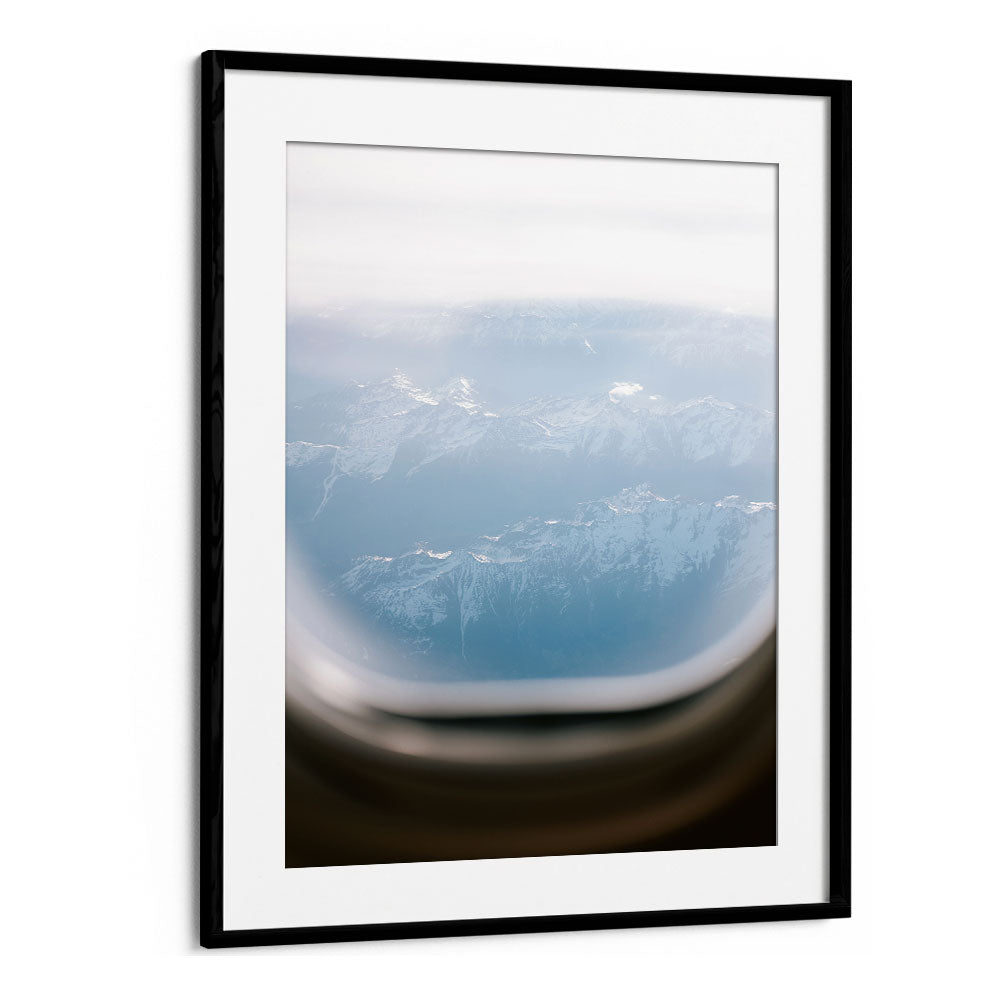 PLANE WINDOW VIEW II BY RAISA ZWART , LANDSCAPE PHOTO PRINTS