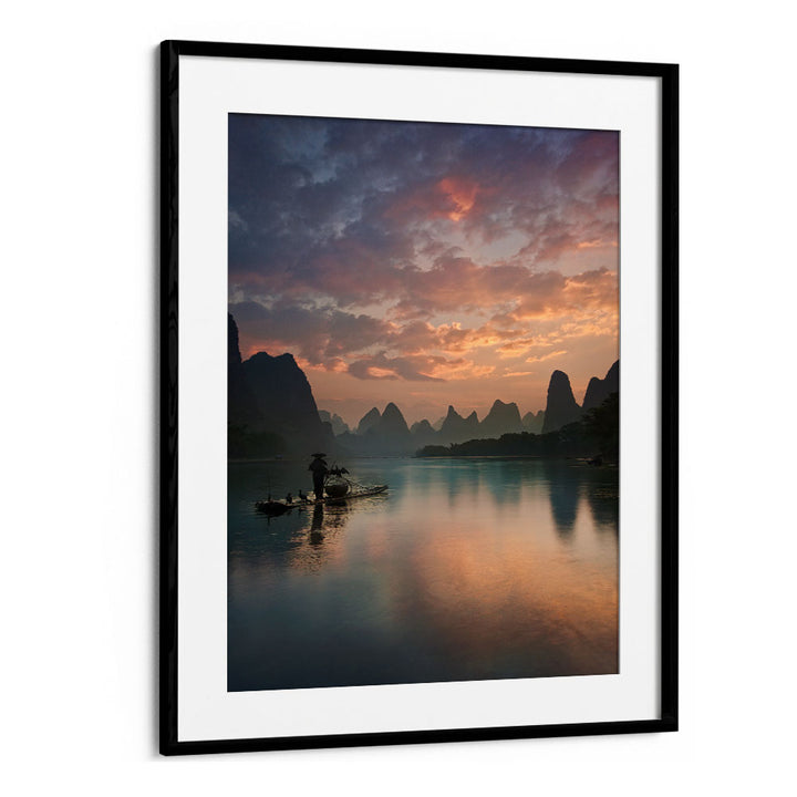 Serene LI RIVER SUNRISE, PHOTOGRAPHY PRINTS showcasing breathtaking landscapes for tranquil home decor.