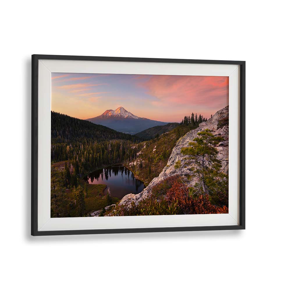 HEART LAKE BY STEFAN HEFELE , LANDSCAPE PHOTO PRINTS