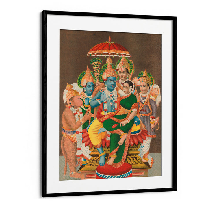 RAM PANCHAYATAN , INDIAN ART PAINTINGS