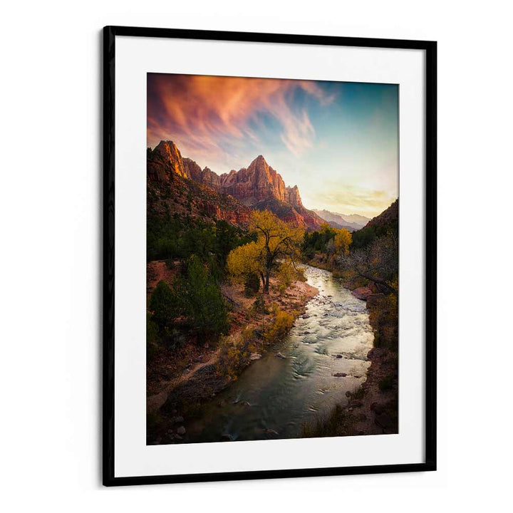 ZION NATIONAL PARK BY MICHAEL ZHENG , LANDSCAPE PHOTO PRINTS