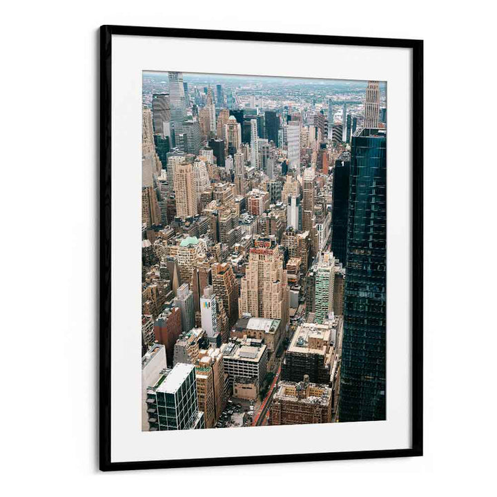 NEW YORK CITY FROM ABOVE BY RAISA ZWART , LANDSCAPE PHOTO PRINTS