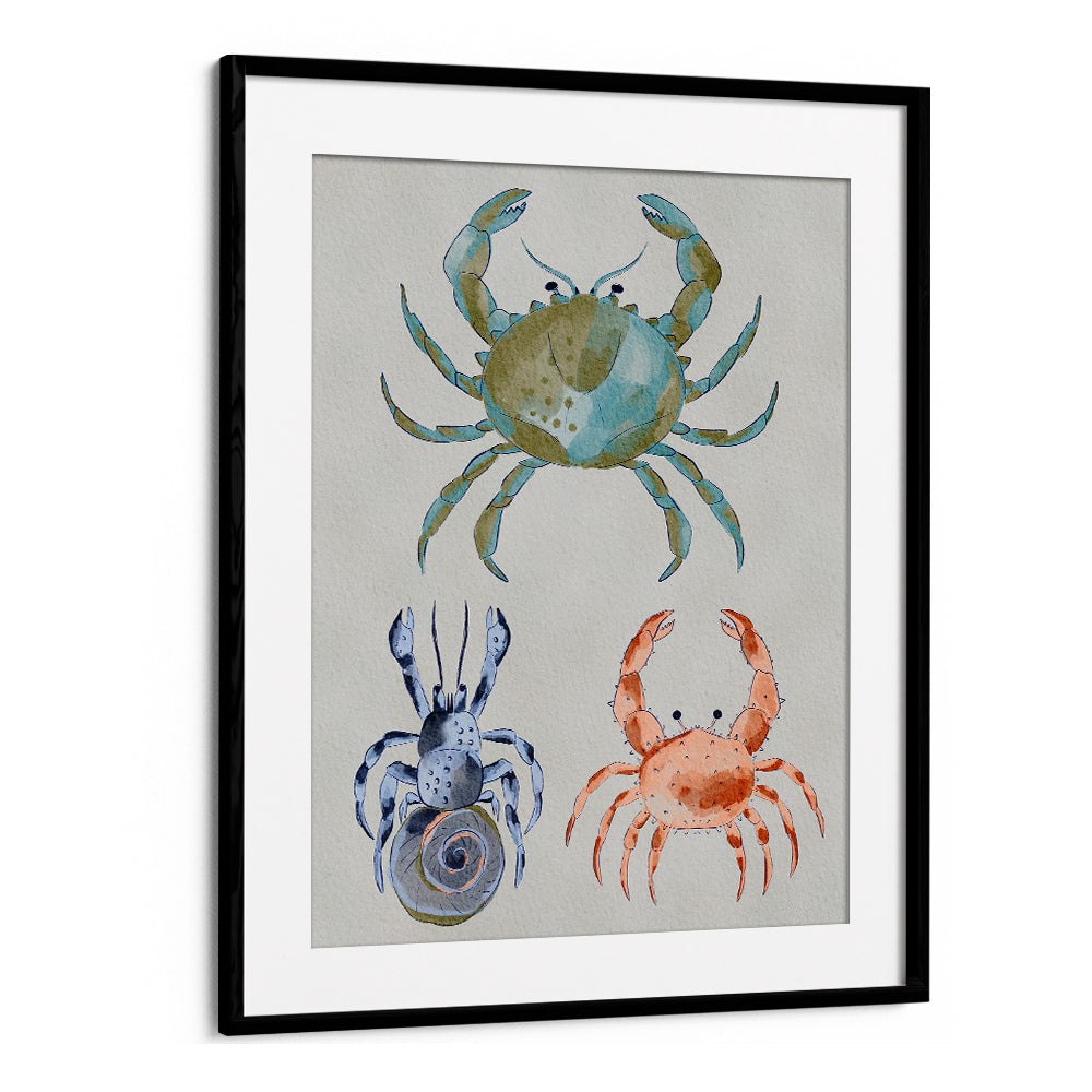 OCEAN CRABS WATERCOLOR