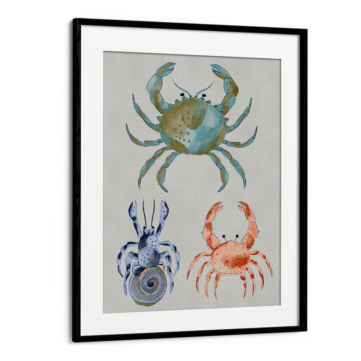 OCEAN CRABS WATERCOLOR
