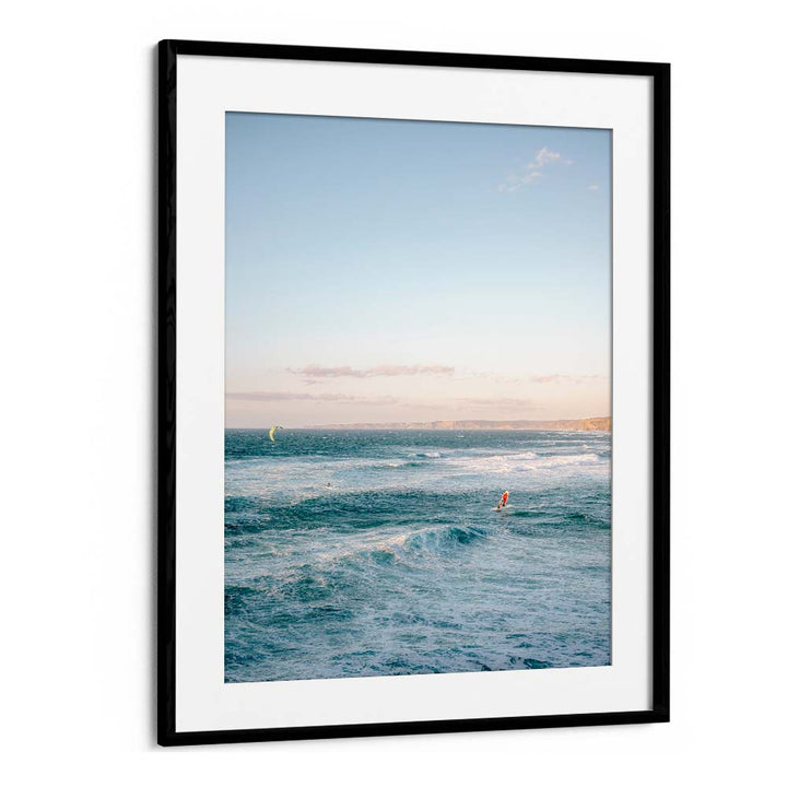 WIND SURFING ALGARVE BY RAISA ZWART , LANDSCAPE PHOTO PRINTS