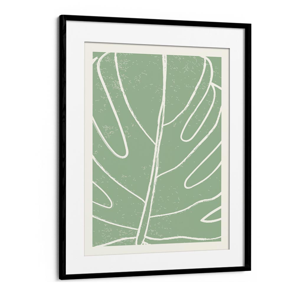 MINIMAL MONSTERA COLLECTION I BY JAY STANLEY, ABSTRACT ART PRINTS