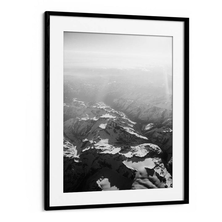 ALPS IN BLACK AND WHITE , PHOTOGRAPHY PRINTS