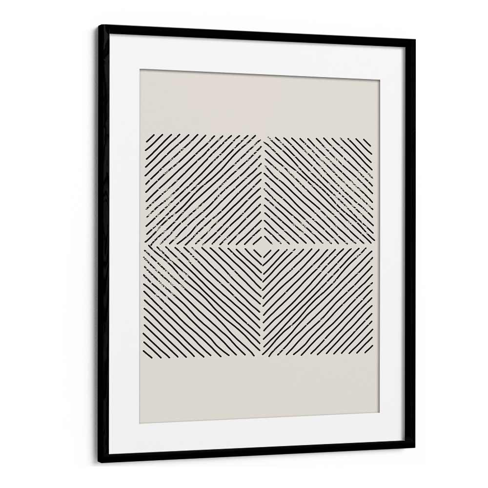 GEOMETRIC MINIMAL SET I BY JAY STANLEY, ABSTRACT ART PRINTS