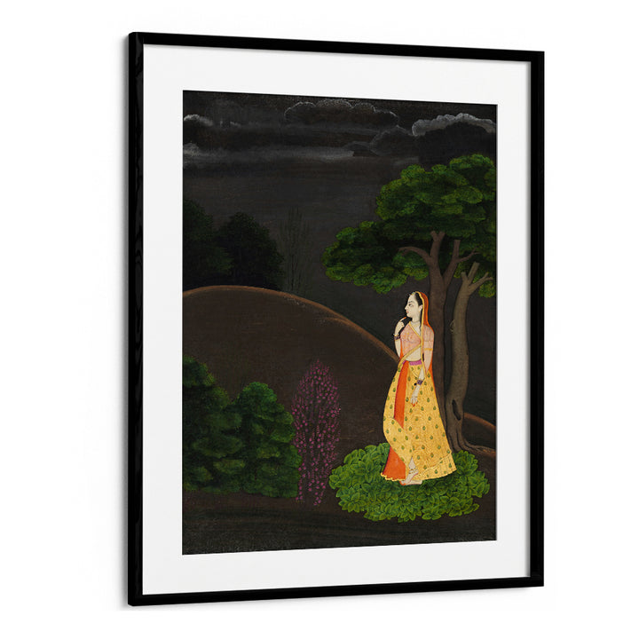 ABHISĀRIKĀ , INDIAN ART PAINTINGS