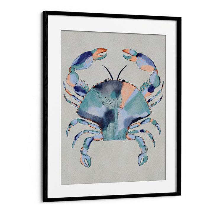 COASTAL BLUE CRAB PAINTING