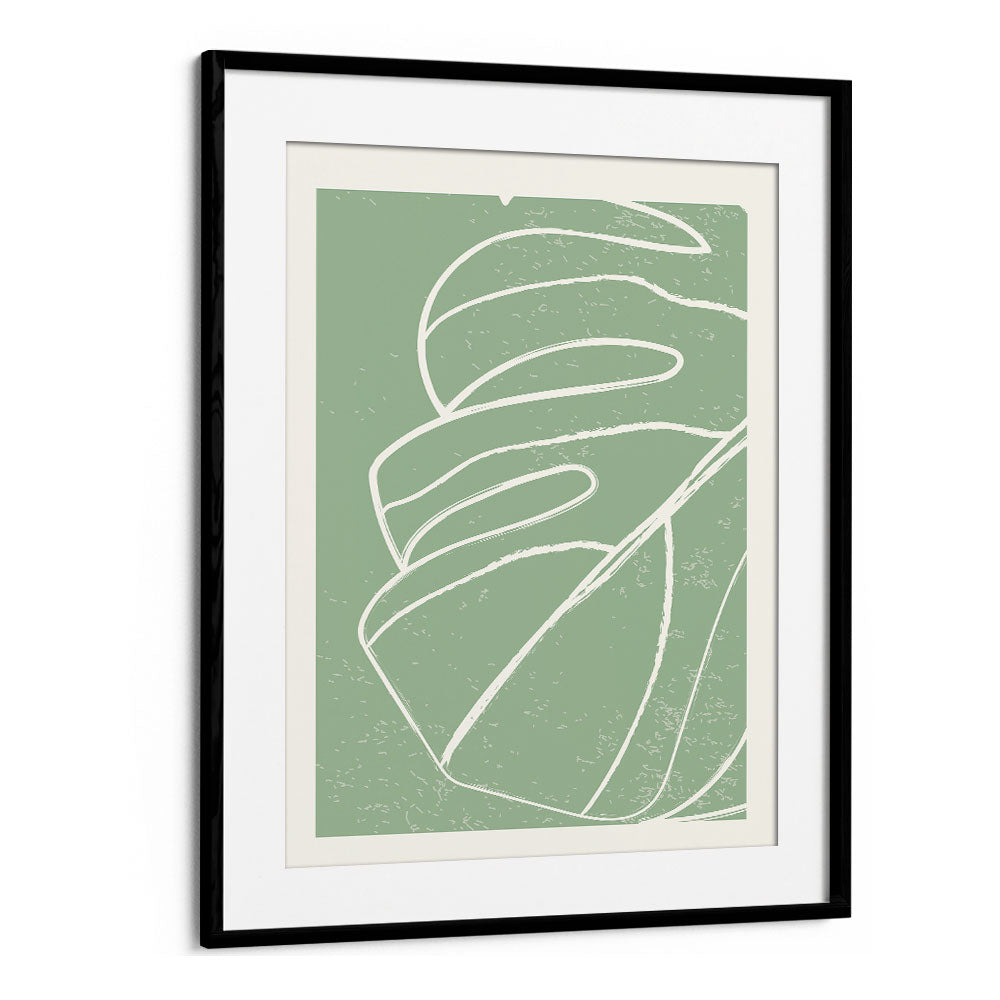 MINIMAL MONSTERA COLLECTION II BY JAY STANLEY, ABSTRACT ART PRINTS