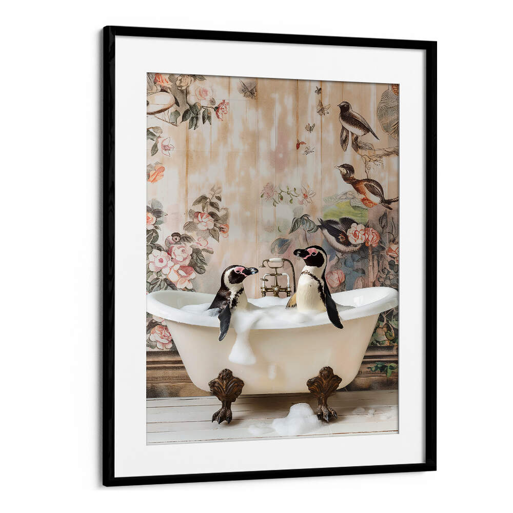 PENGUIN PALS IN A BUBBLE BATH